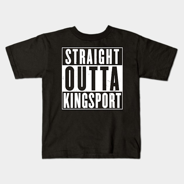 Straight Outta Kingsport Kids T-Shirt by DevilOlive